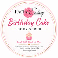 Birthday Cake Body Scrub 8 oz