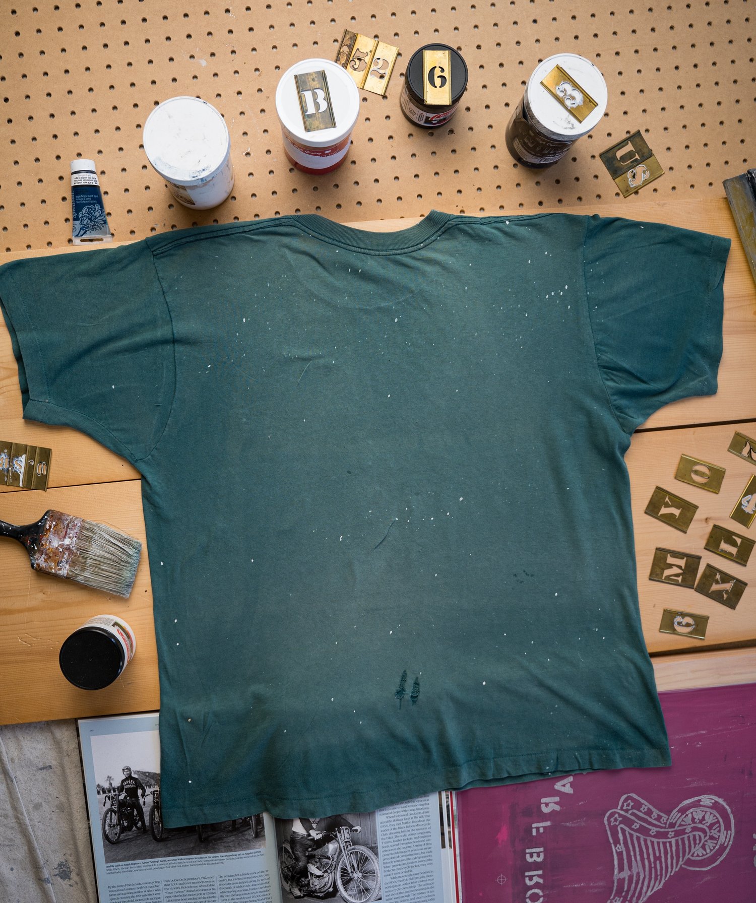 Image of Motor Club Shirt (XL)-green