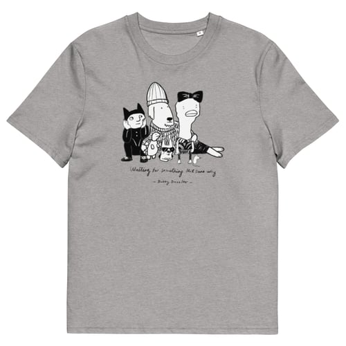 Image of Unisex Organic Cotton T-Shirt waiting for something