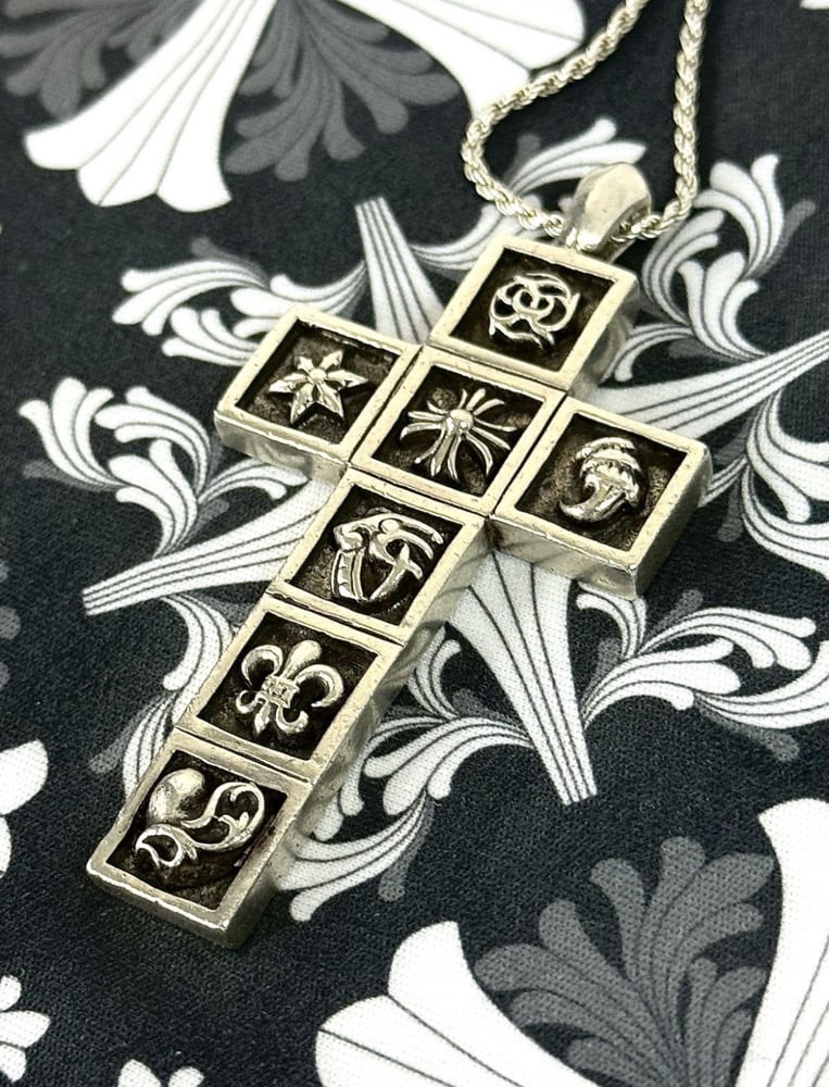 Image of Chrome Hearts 2004 Multiframe Cross Pendant