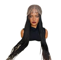 Image 4 of Jackie | Full Lace Braided Wig – Protective & Luxury Style