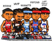 Image 2 of Allen Iversons Career Print