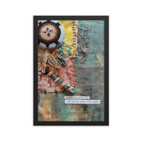 Image 5 of Live Gently Framed Print