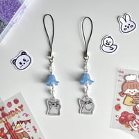 Pop Cat Phone Charms