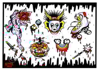 Image 1 of ‘Sci-fi Halloween style 1’ Flash Print