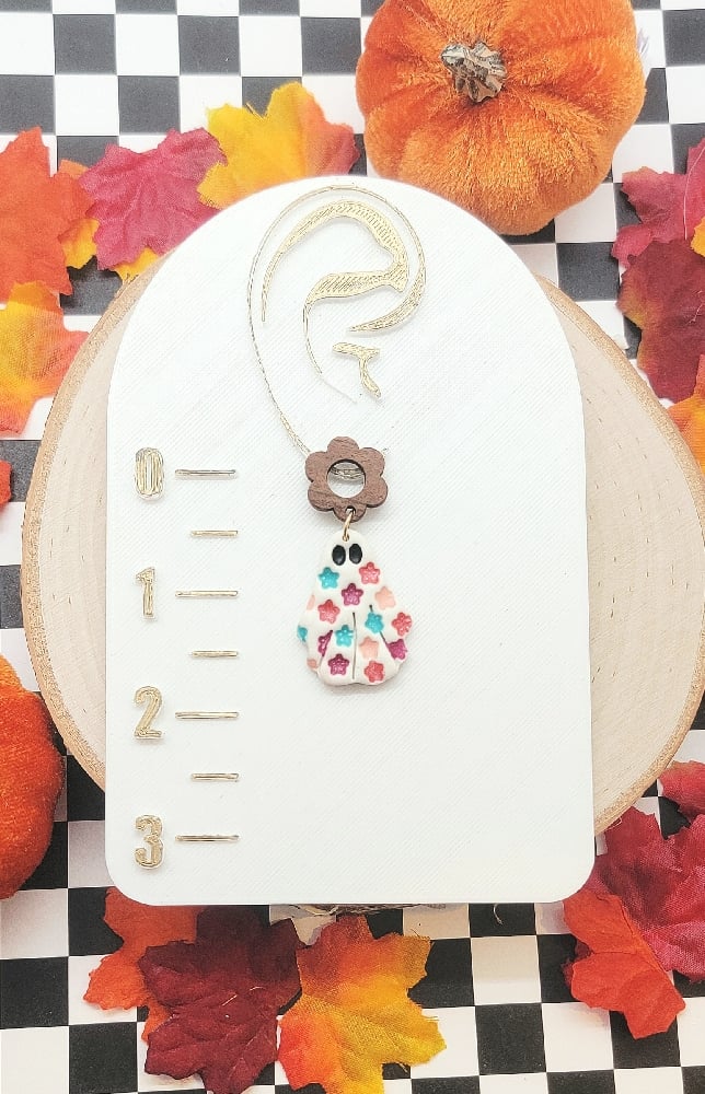 Image of Groovy Ghost Dangles