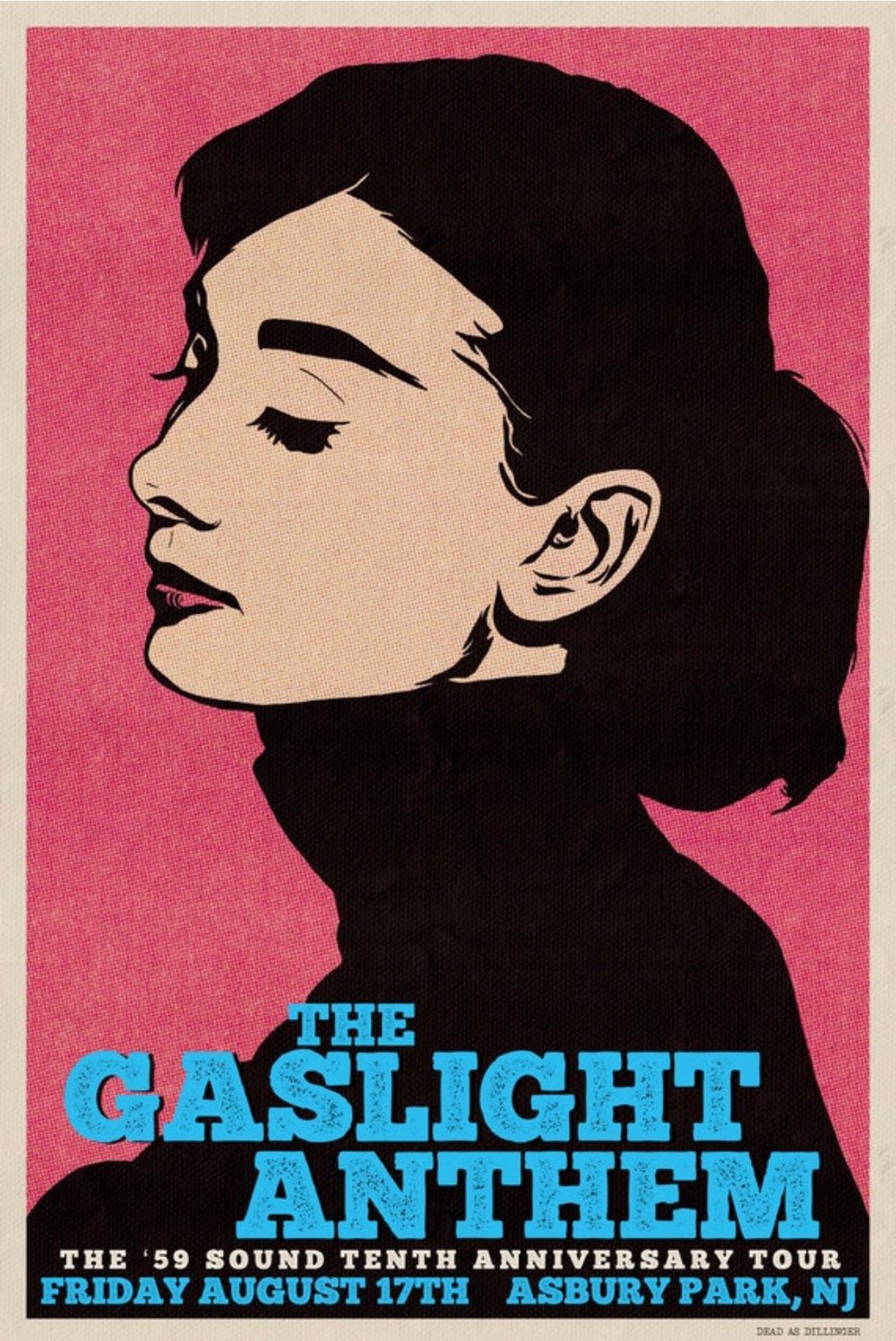 Gaslight Anthem “Audrey” Print