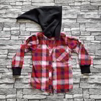 Image 4 of upcycled over shirts
