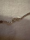 MEDIUM vintage sterling silver Italian cornicello good luck horn