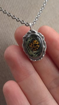 Image 3 of Ladybird pendant oval