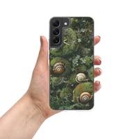 Image 15 of Flora and Fauna Goblincore Grunge Snails and Moss Clear Case for Samsung®