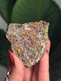 Image 3 of NATURAL IRIDESCENT CHALCOPYRITE- MOROCCO- J
