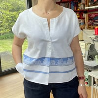 Image 5 of Willow Pattern Tablecloth Blouse