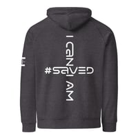 Image 15 of I Can I Am " Saved Life" Unisex eco raglan hoodie