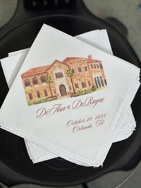 Image 5 of Custom Second Line Handkerchiefs | Personalized Wedding & Event Favors