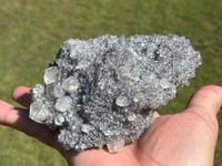 Image 1 of Druzy Fujian Quartz & UV Calcite Specimen #2312