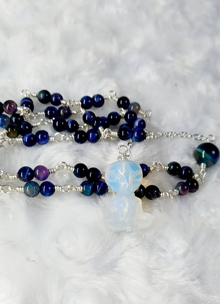 Image of Crystal dangle necklaces
