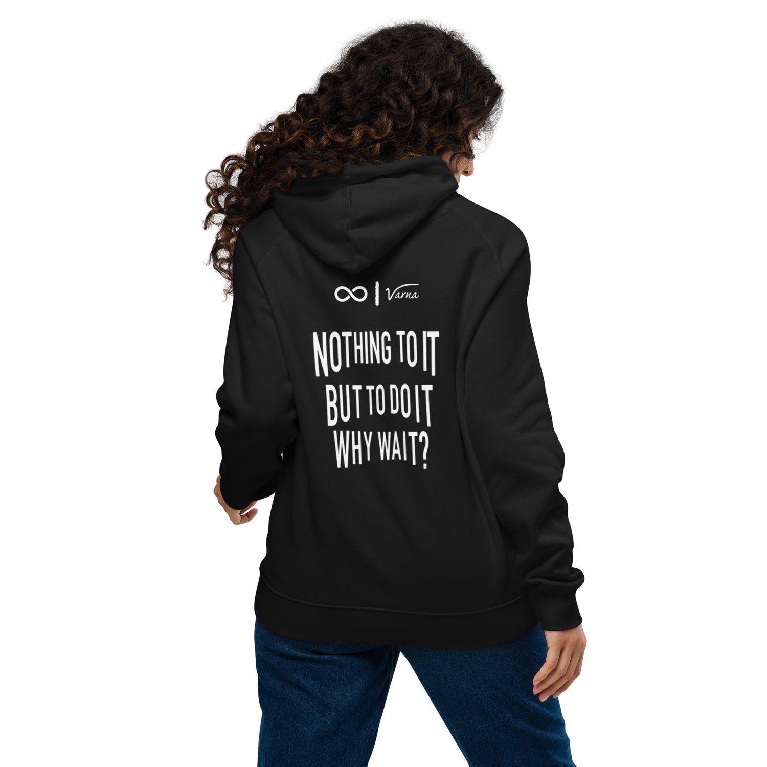 Image of ORIGINAL TOP OF THE AM - Unisex eco raglan hoodie