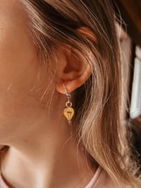 Image 1 of Lightbulb Dangle Earrings 