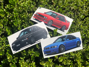 Image of KUWTB Kustoms E30 Decal Sticker