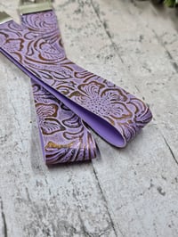 Image 4 of Vintage Embossed Wristlet Keychain