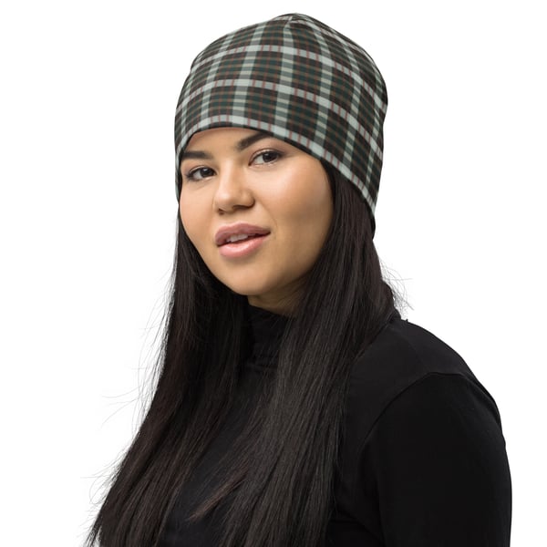 Image of Burkman Bros Inspired Print Beanie