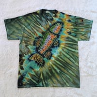 Image 1 of Brown + Rainbow Stacia