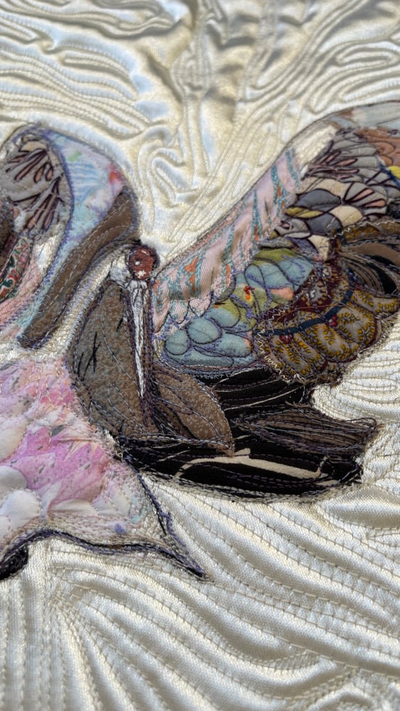 “Mother-of-Pearl Dance” - exquisite bird art  Image 4