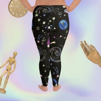 Image 2 of Out of This World Plus-Size Leggings