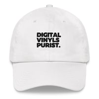 Image 1 of Digital Vinyls Purist Dad hat (White)