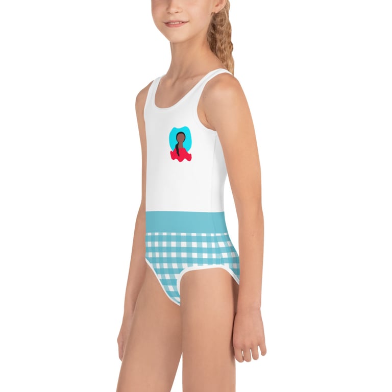 Vichy Girls Swimsuit Image 3