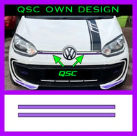 X2 Vw Up! Front Grill Effect Strip Stickers 