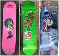 3 Pancho Pacheco pro decks for price of 2!