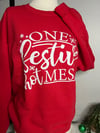 One festive Hot mess Crewneck 