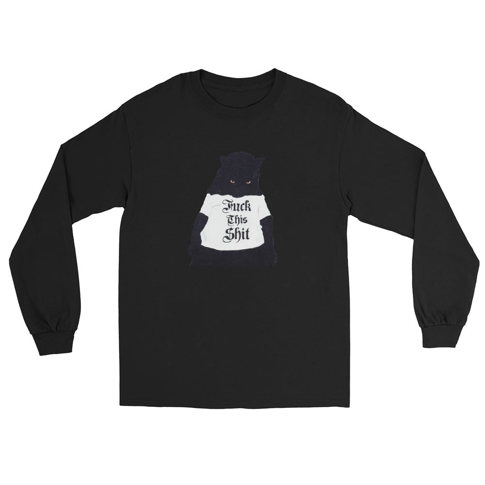 Image of FTS BLACK CAT LONG SLEEVE SHIRT