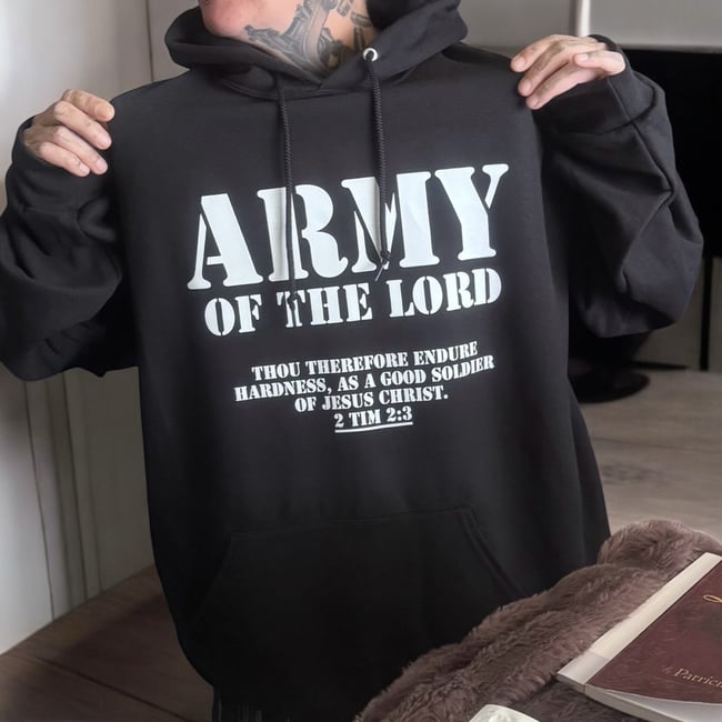 Army of the Lord hoodie