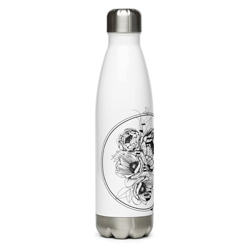 Image of Floral Arrangement Stainless Steel Water Bottle