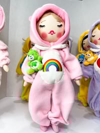 Image 6 of RESERVED FOR STACEY CAREBEAR INSPIRED MEDIUM ART DOLL 