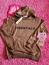 Brown Essentials Hoodie