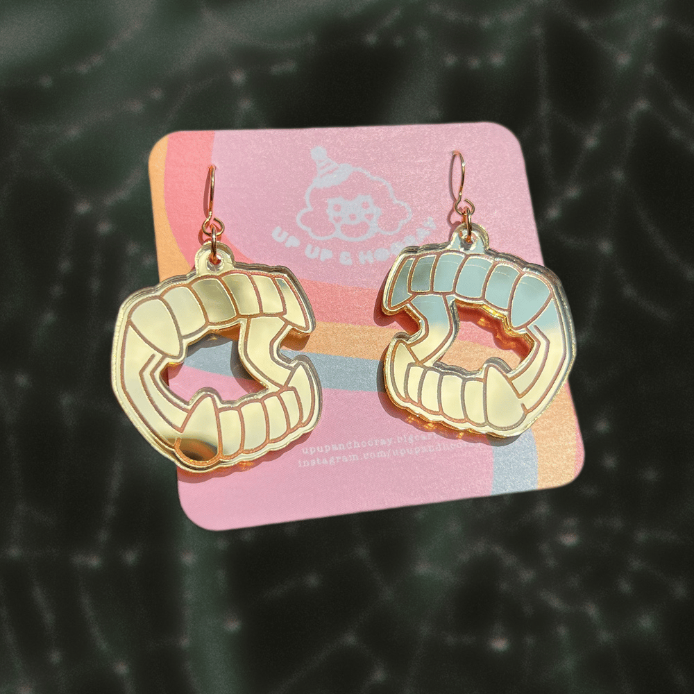 Image of Gold Vamp Fangs 