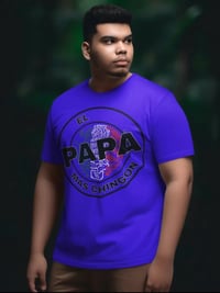 Image 6 of El Papa Mas Chingon T-Shirt Perfect For Father's Day