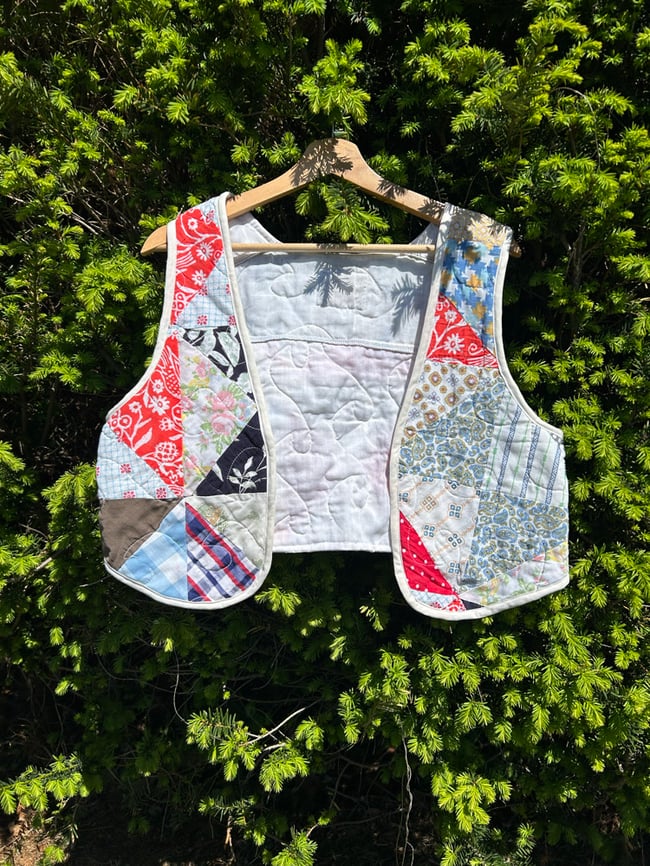 Quilt Vest, 40” chest