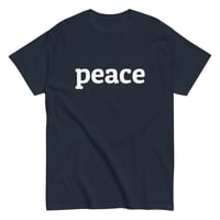 Image 3 of Unisex classic tee, Peace Tee