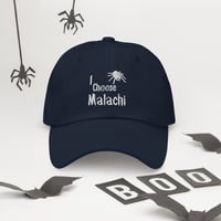 Image 8 of Officially Licensed little stranger I choose Malachi embroidery baseball cap