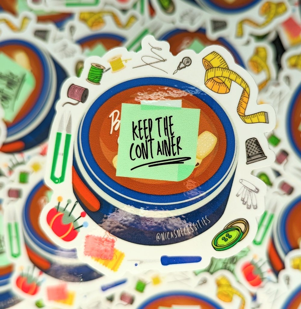 Sewing Kit Sticker