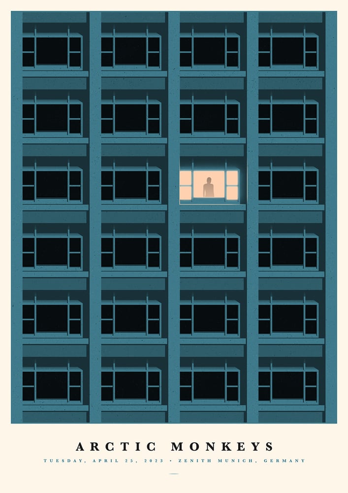 Image of Arctic Monkeys | Munich 2023 Screenprint