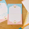 DUELING CATS MINI NOTEPAD