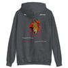 Unisex Japanese Tiger Hoodie, Black or Grey