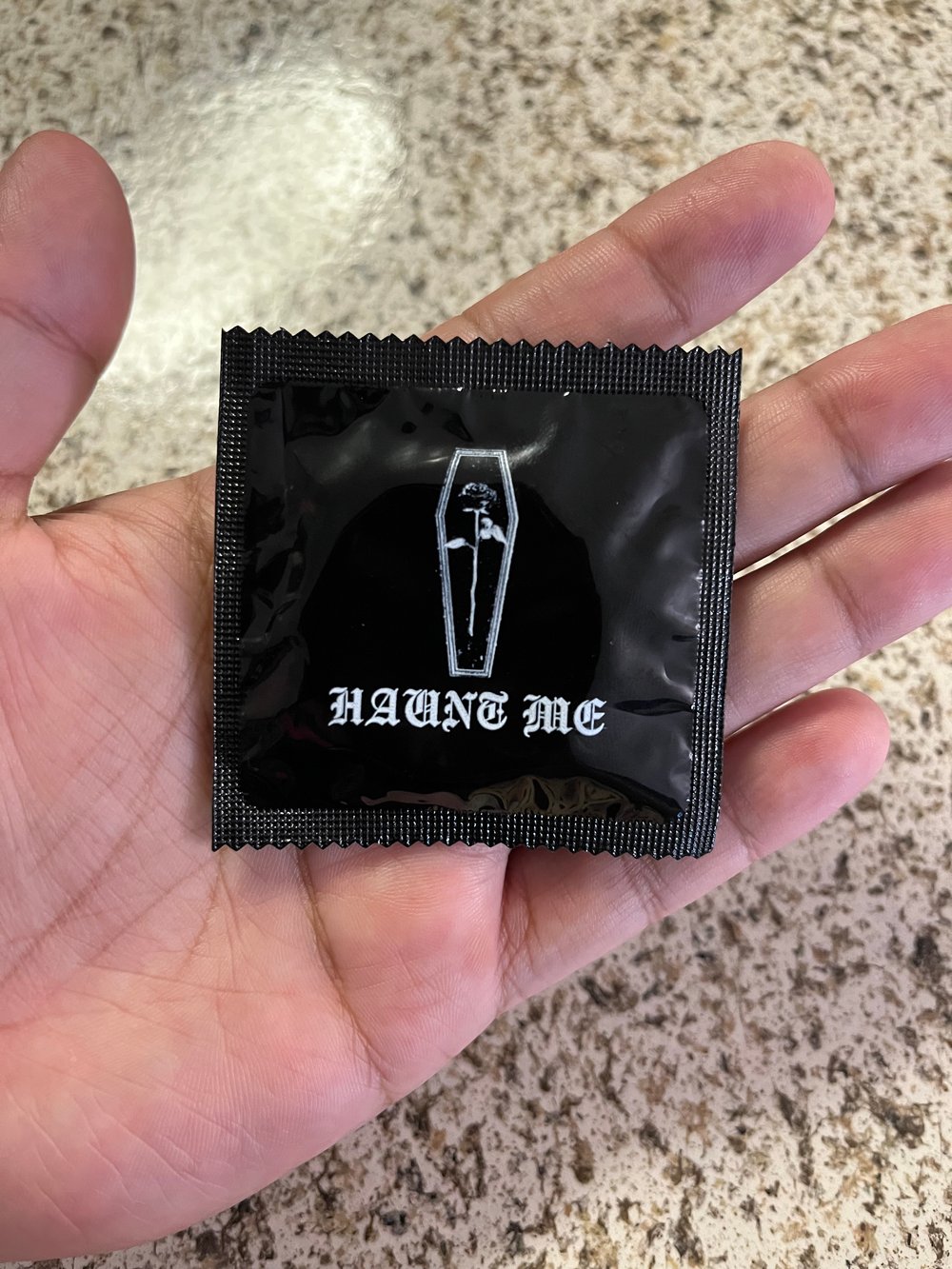 “Coffin Logo” Condoms