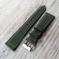 Image 1 of Volanato Green Calf - Box Stitching